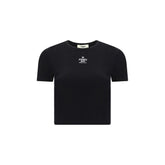 تي شيرت قطن أسود