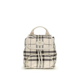 حقيبة ظهر من النايلون باللون البيج