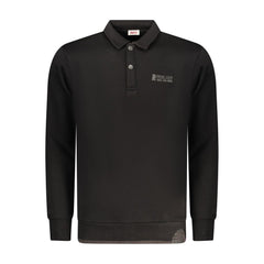 Nero Cotton Men Polo Shirt