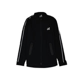 Black Elastane Shell Jacket