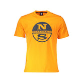 Arancione Cotton Men's T-Shirt