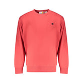 "Red Cotton Men Sweatshirt"