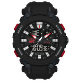 Black Rubber Digital Watch