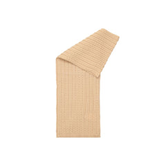 Beige Polyester Scarf