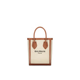 Brown Cotton Tote Bag