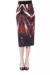 Multicolor Polyester Women Pencil Skirt