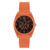 Orange Synthetic Sport Watch