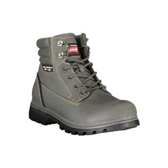 Grigio Poliuretano Men Ankle Boot