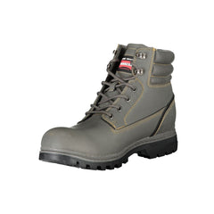 Grigio Poliuretano Men Ankle Boot