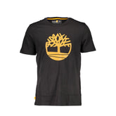 Black Organic Cotton Men T-Shirt