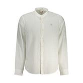 White Linen Men's Shirt