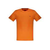 Arancione Cotton Men T-Shirt