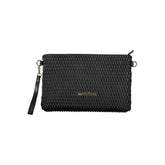 "Nero Poliuretano Women Handbag"
