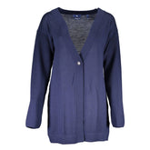 Blu Wool Womens Cardigan