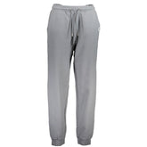 Gray Cotton Women's Jogger Pants