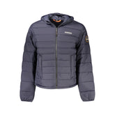 Blue Polyamide Men's Jacket