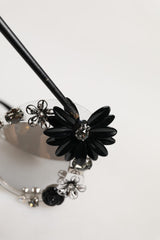 نظارة شمسية DG4292 شفافة DG4292 مستديرة من الكريستال والزهور