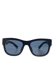 Blue Acetate Frame Polarized Lenses Sunglasses
