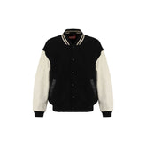 سترة بومبر من الصوف متعددة الألوان