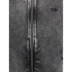 Gray Fabric Sweatshirt