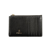 Black Leather Women Wallet