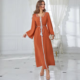 فستان ذو قبلة اللهب السحري الملون