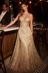 فساتسين سهرة مرصعة بالكريستال