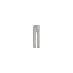 Gray Wool Casual Pants