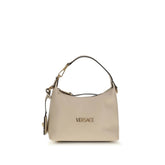 Beige Calf Leather Bos Taurus Handbag