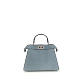 Blue Calf Leather Bos Taurus Handbag