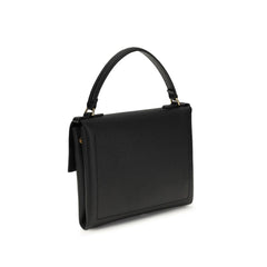 Black Calf Leather Bos Taurus Handbag