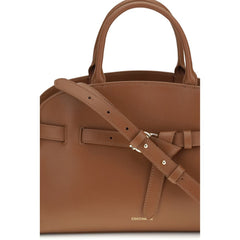 Brown Calf Leather Bos Taurus Handbag