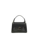 Black Calf Leather Bos Taurus Shoulder Bag