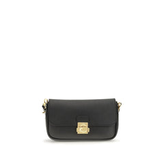 Black Calf Leather Bos Taurus Clutch Bag