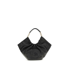 Black Calf Leather Bos Taurus Shoulder Bag