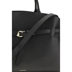 Black Calf Leather Bos Taurus Handbag