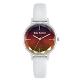 White Plastic Dress Watch