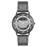 Gray Plastic Dress Watch