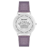 Purple Plastic Dress Watch