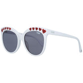 White Plastic Sunglasses