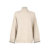 Beige Cashmere Sweater