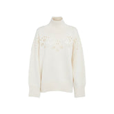 White Wool Sweatshirt