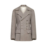 Brown Wool Blazer