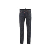 Blue Cotton Skinny Jeans