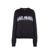 Black Mohair Sweatshirt