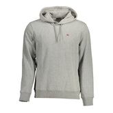 Gray Cotton Hoodie