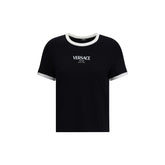 Black Viscose T-Shirt
