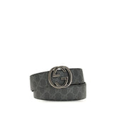 Black Calf Leather Bos Taurus Regular Belt