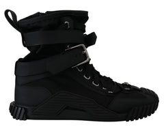 Sorrento Sneakers Nylon Black High Top Shoes