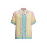 Multicolor Silk Pattern Shirt